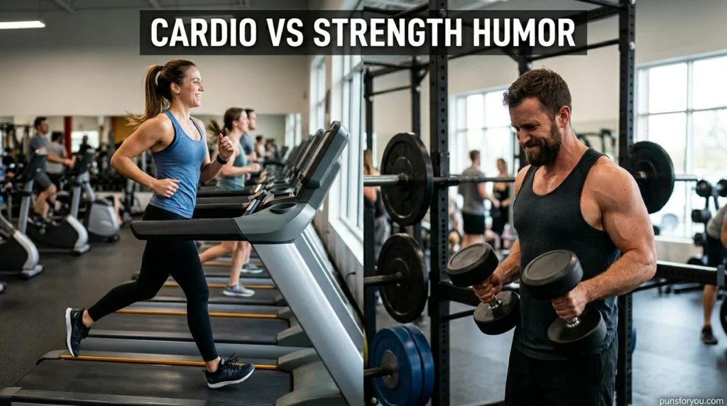 Cardio vs Strength Humor