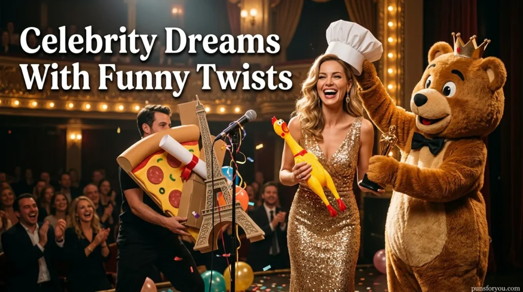 Celebrity Dreams With Funny Twists