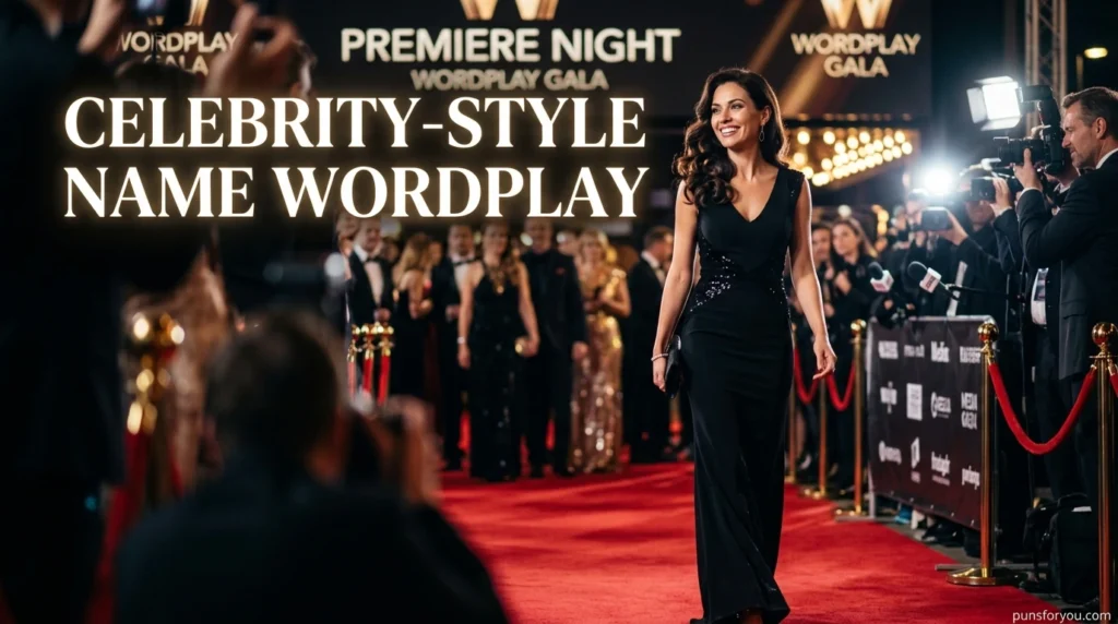 Celebrity-Style Name Wordplay