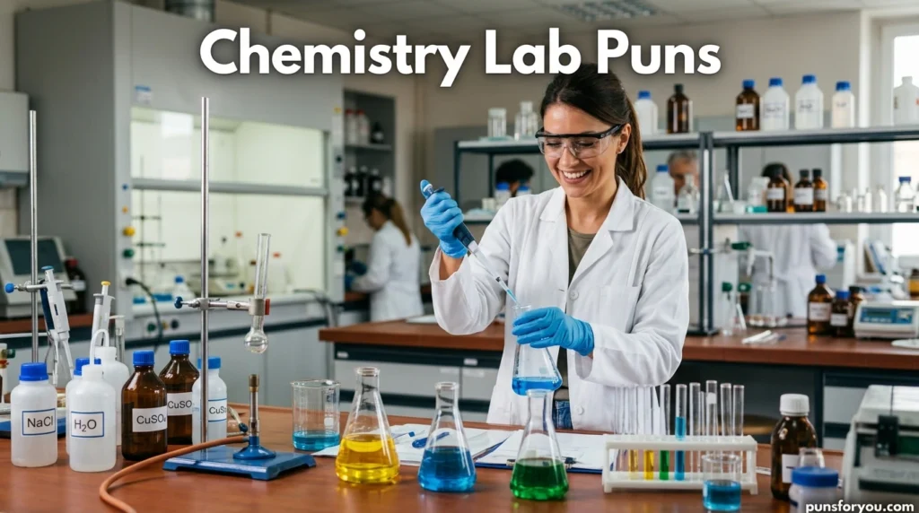 Chemistry Lab Puns