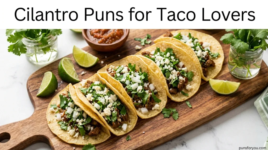 Cilantro Puns for Taco Lovers
