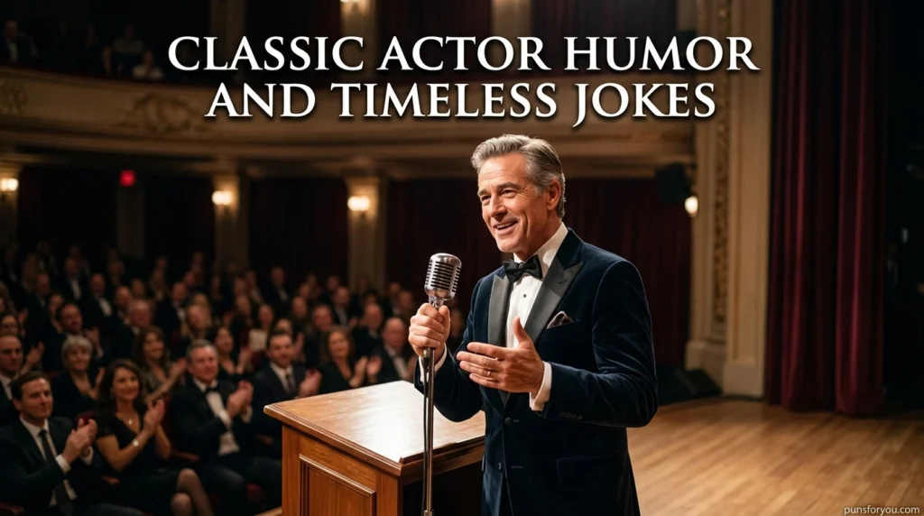 Classic Actor Humor and Timeless Jokes