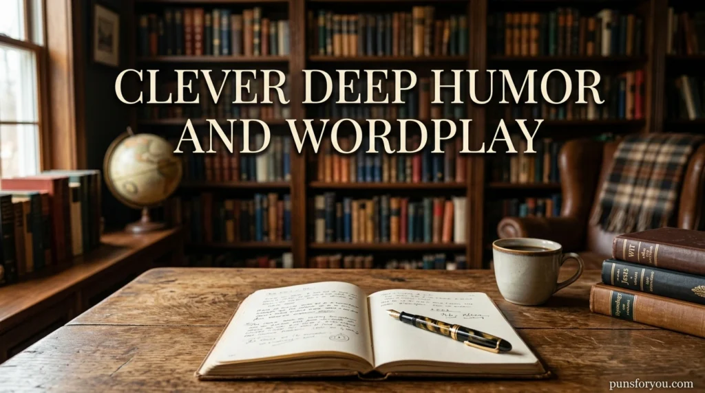 Clever Deep Humor and Wordplay