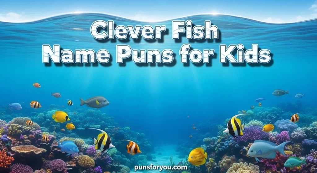 Clever Fish Name Puns for Kids