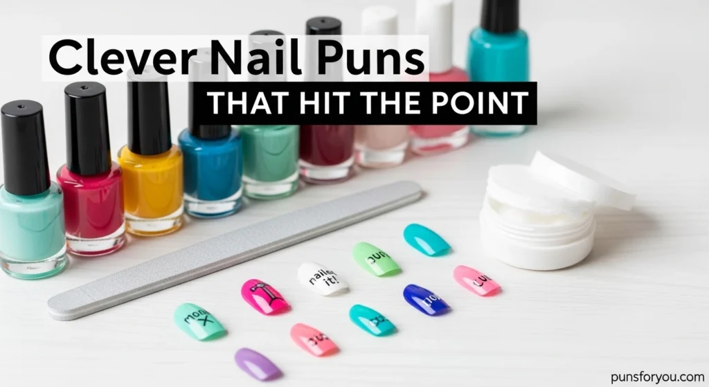 Clever Nail Puns That Hit the Point