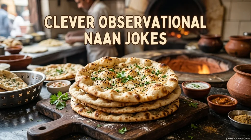 Clever Observational Naan Jokes