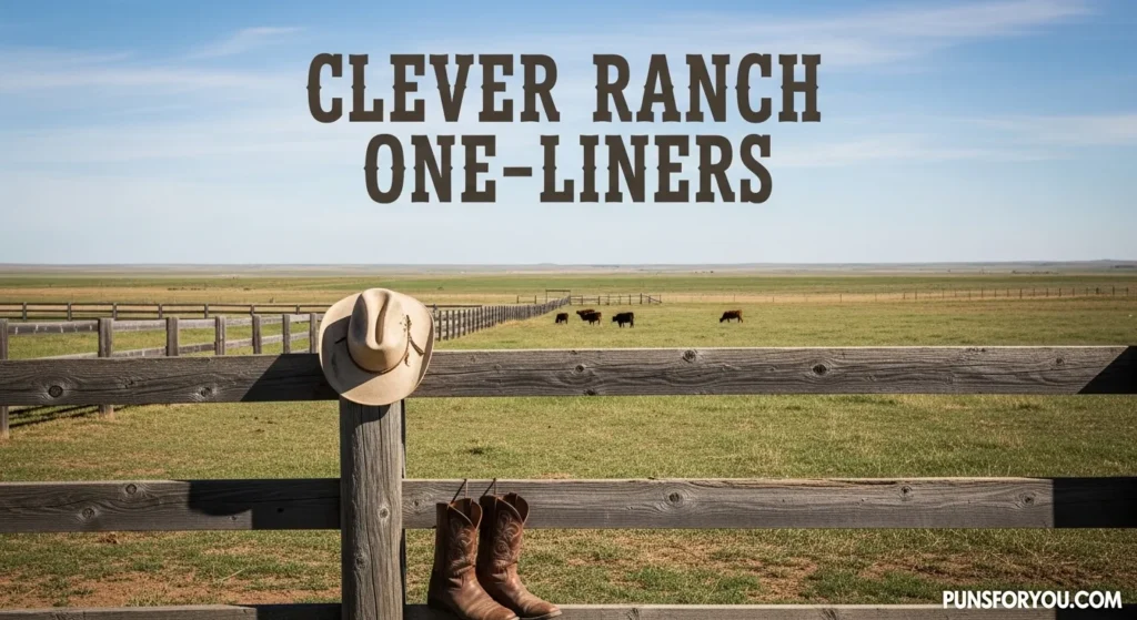 Clever Ranch One-Liners