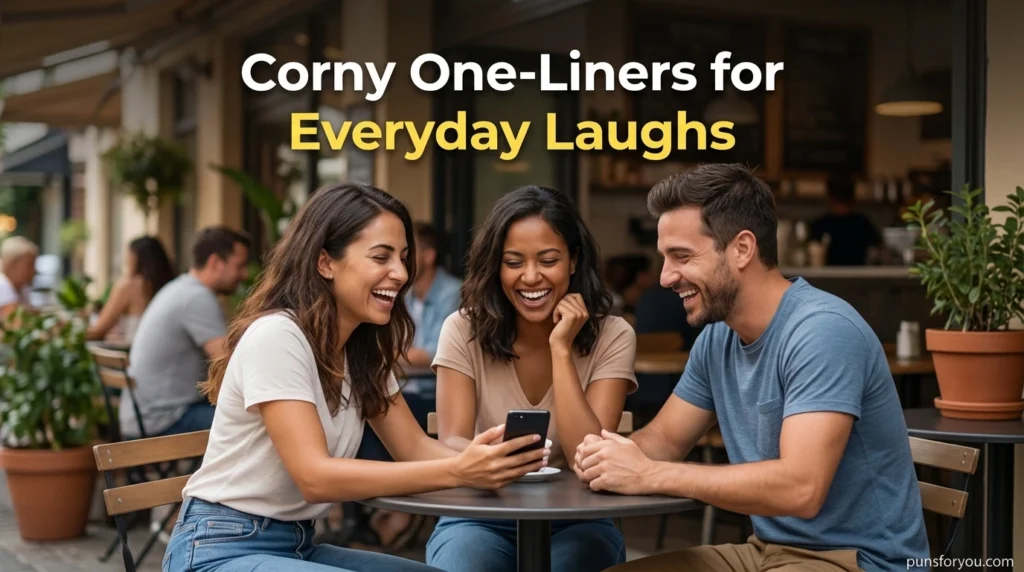Corny One-Liners for Everyday Laughs