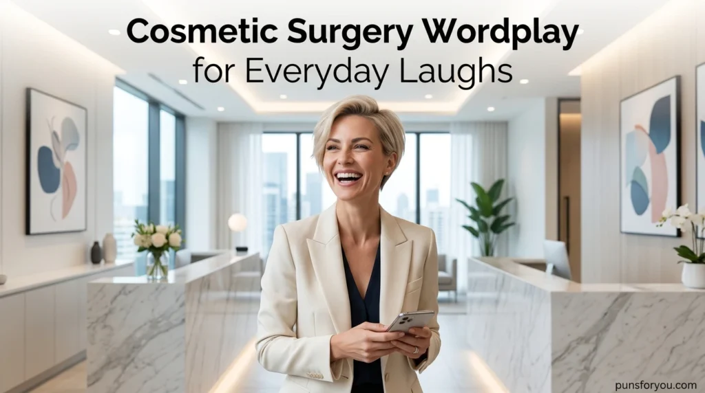 Cosmetic Surgery Wordplay for Everyday Laughs