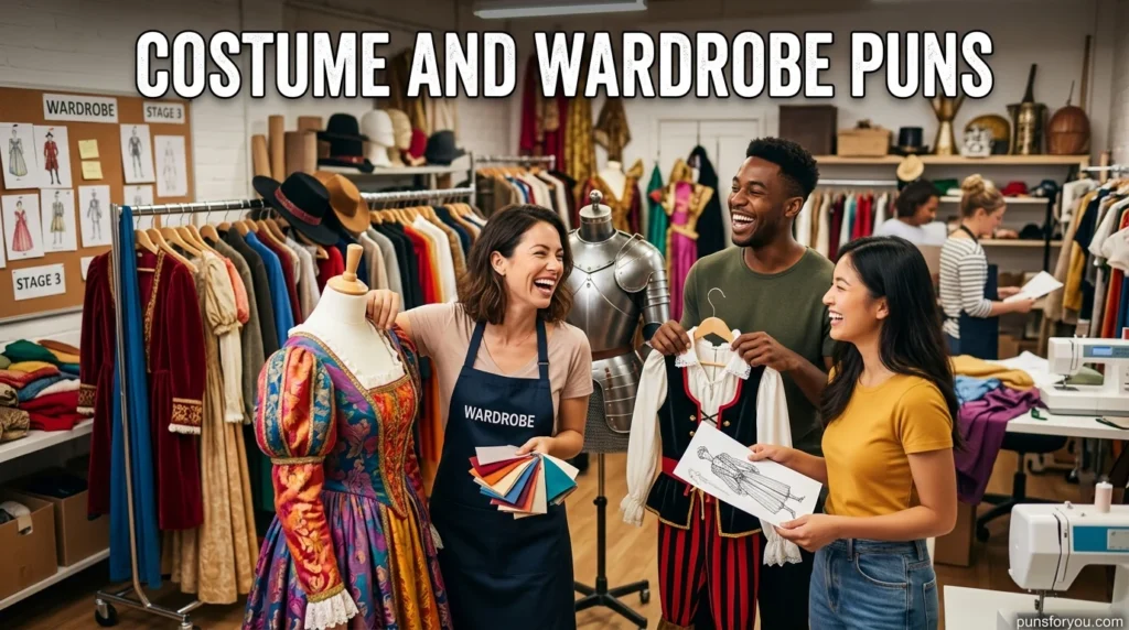Costume and Wardrobe Puns