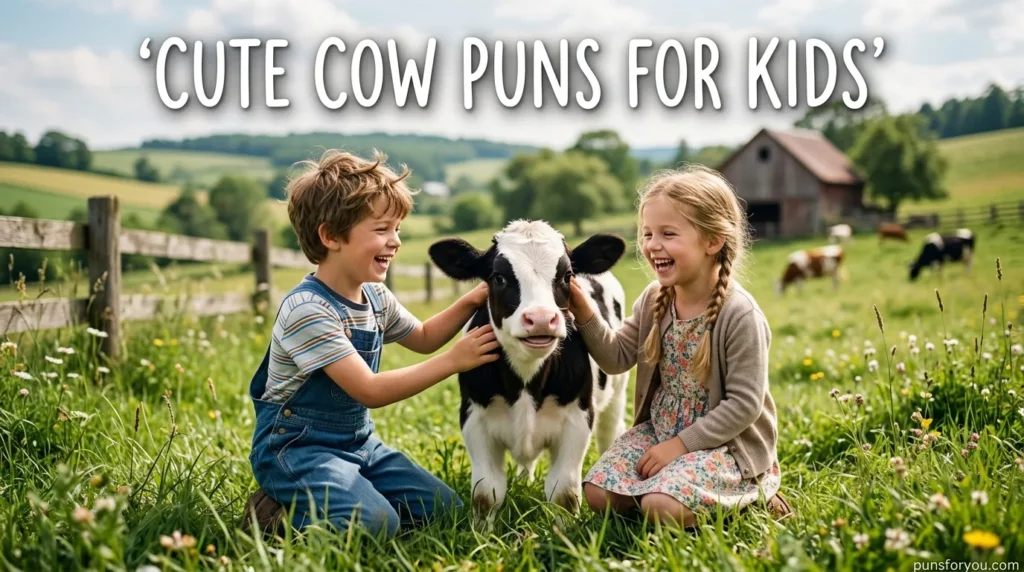 Cute Cow Puns for Kids