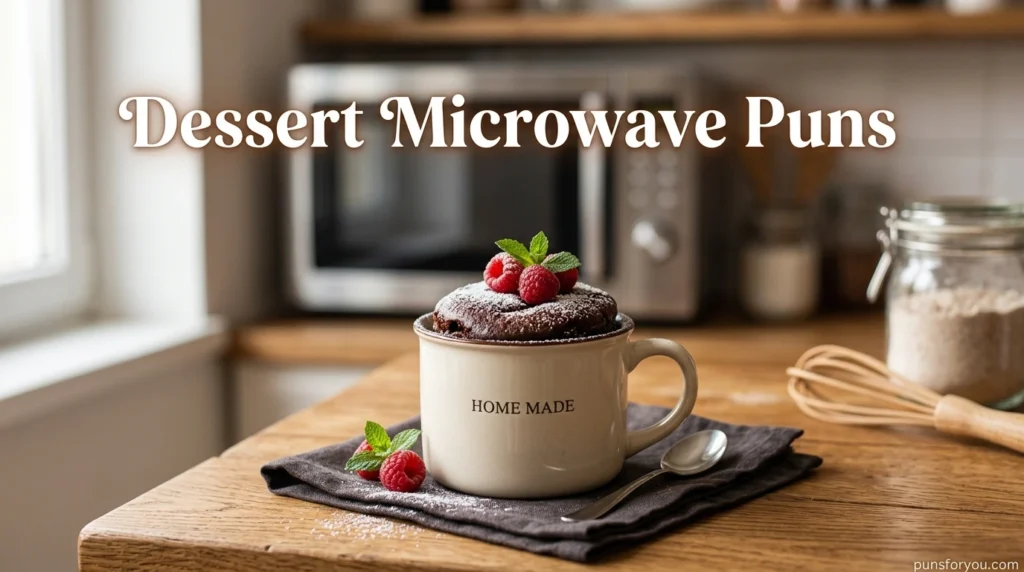 Dessert Microwave Puns