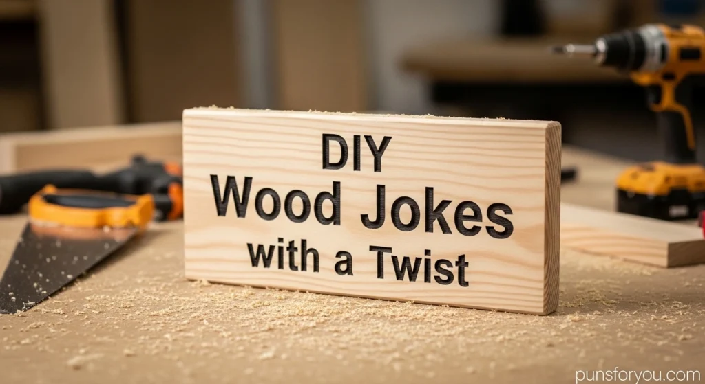 DIY Wood Jokes with a Twist