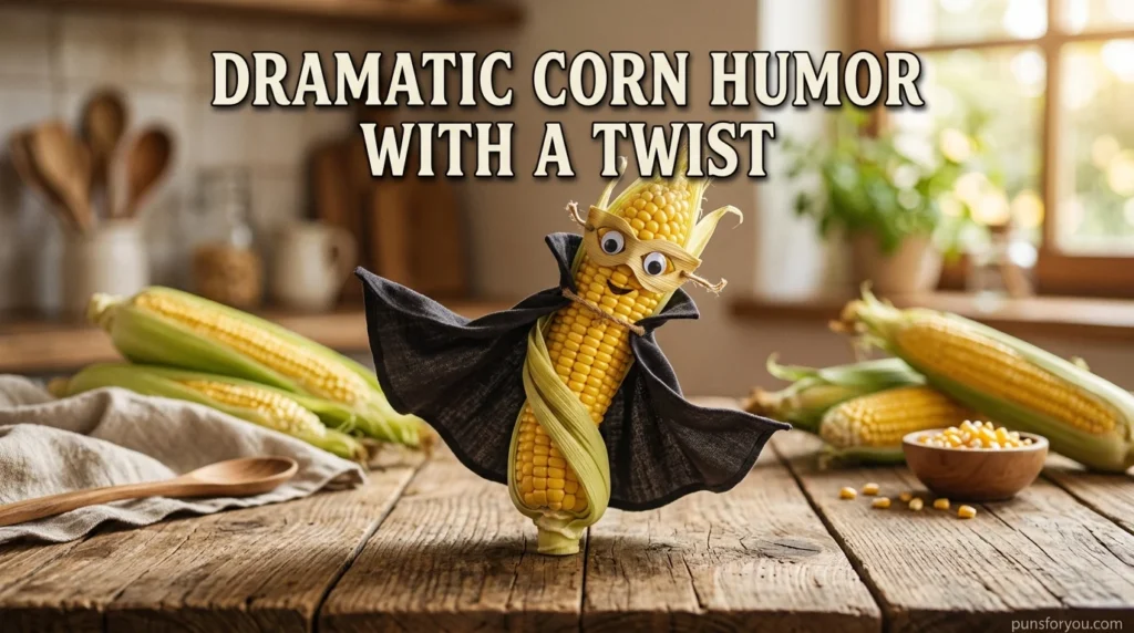 Dramatic Corn Humor with a Twist