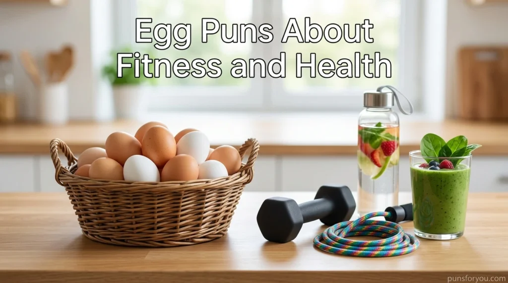 Egg Puns About Fitness and Health