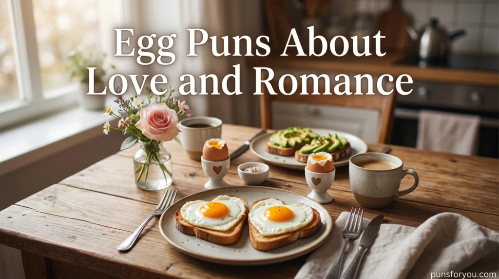 Egg Puns About Love and Romance