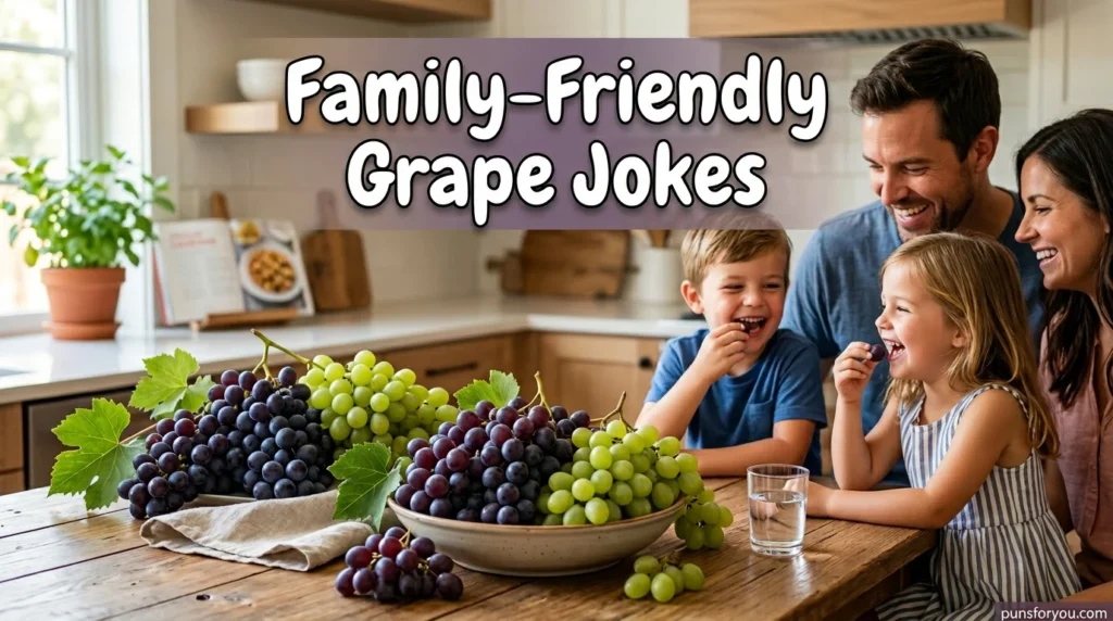 Family-Friendly Grape Jokes