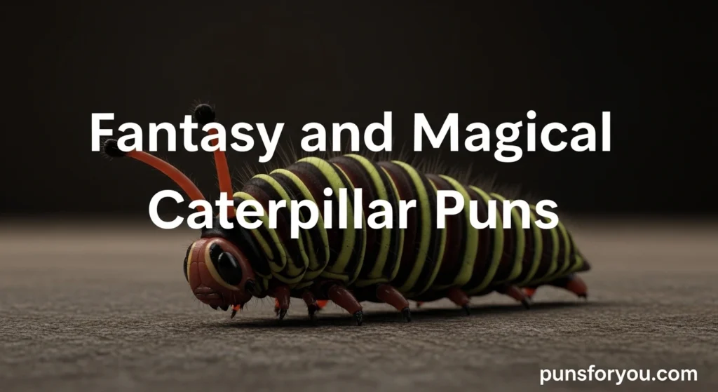 Fantasy and Magical Caterpillar Puns