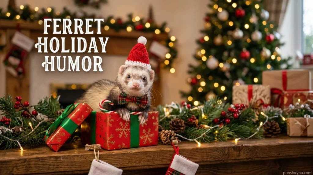 Ferret Holiday Humor