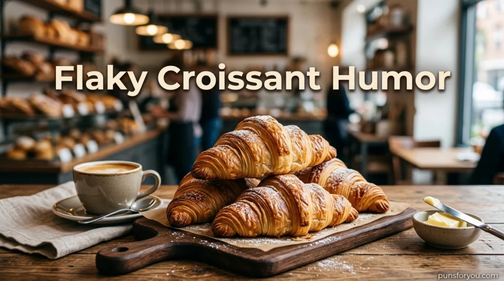 Flaky Croissant Humor