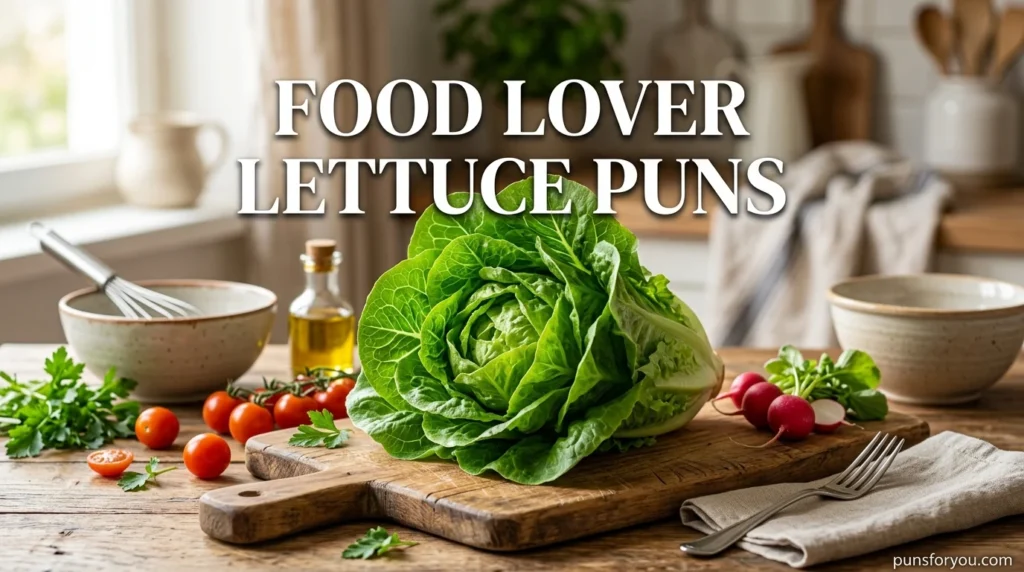 Food Lover Lettuce Puns