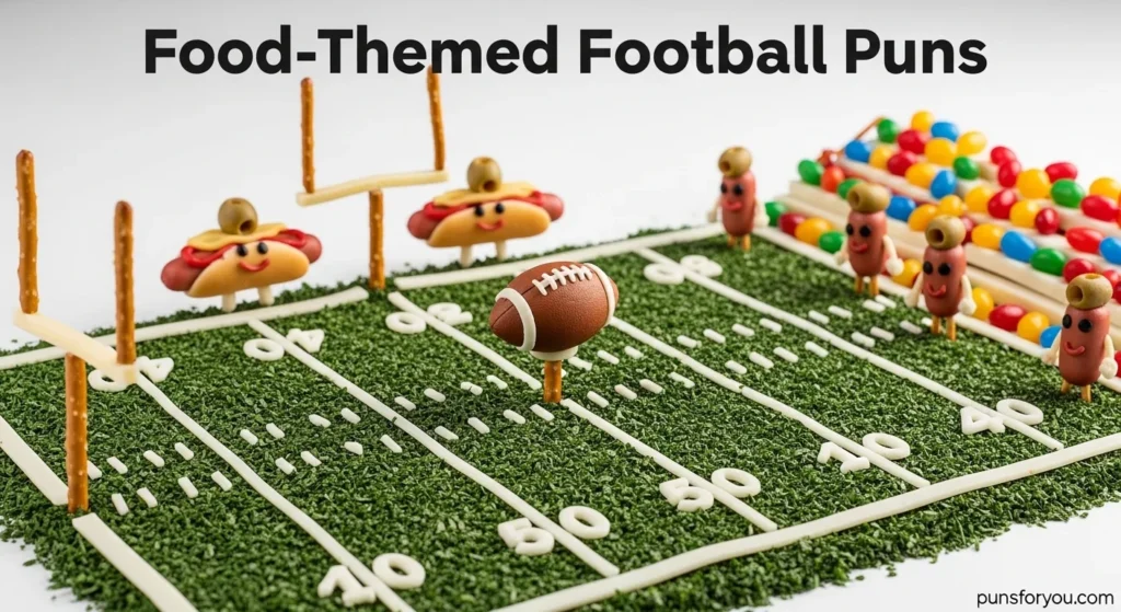 Food-Themed Football Puns