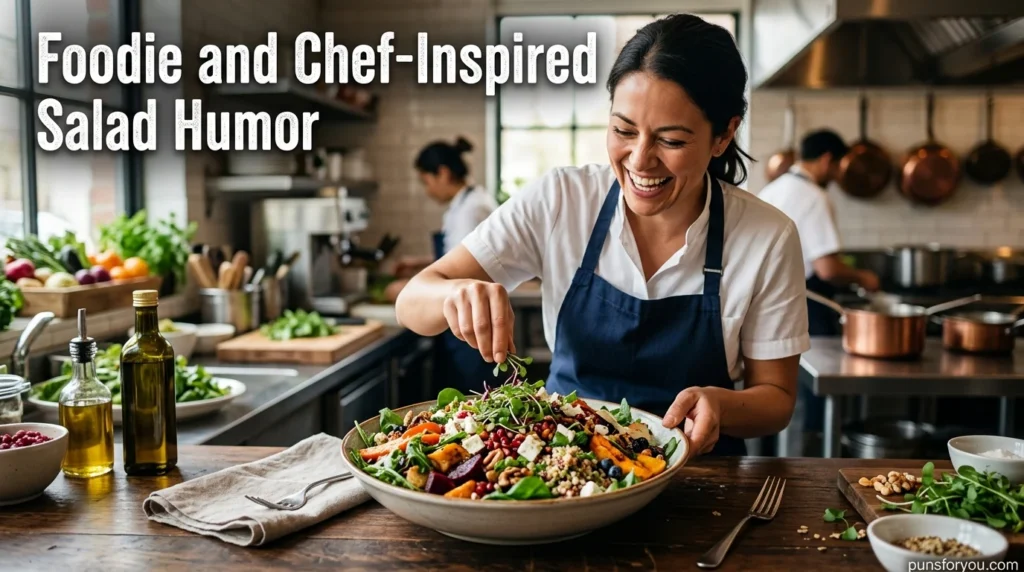 Foodie and Chef-Inspired Salad Humor