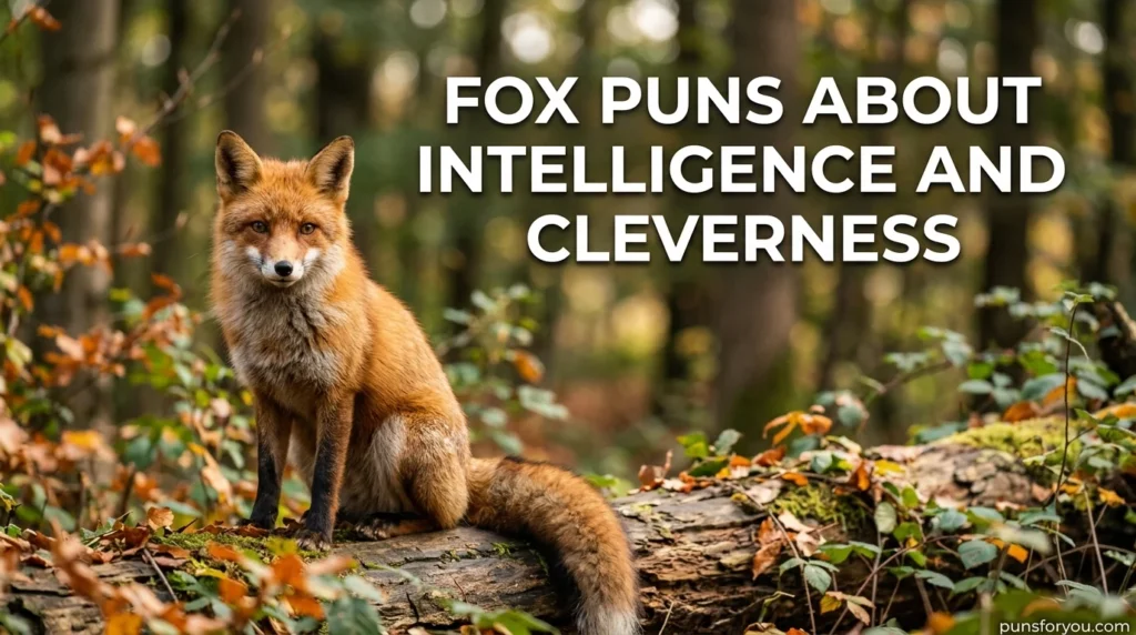 Fox Puns About Intelligence and Cleverness