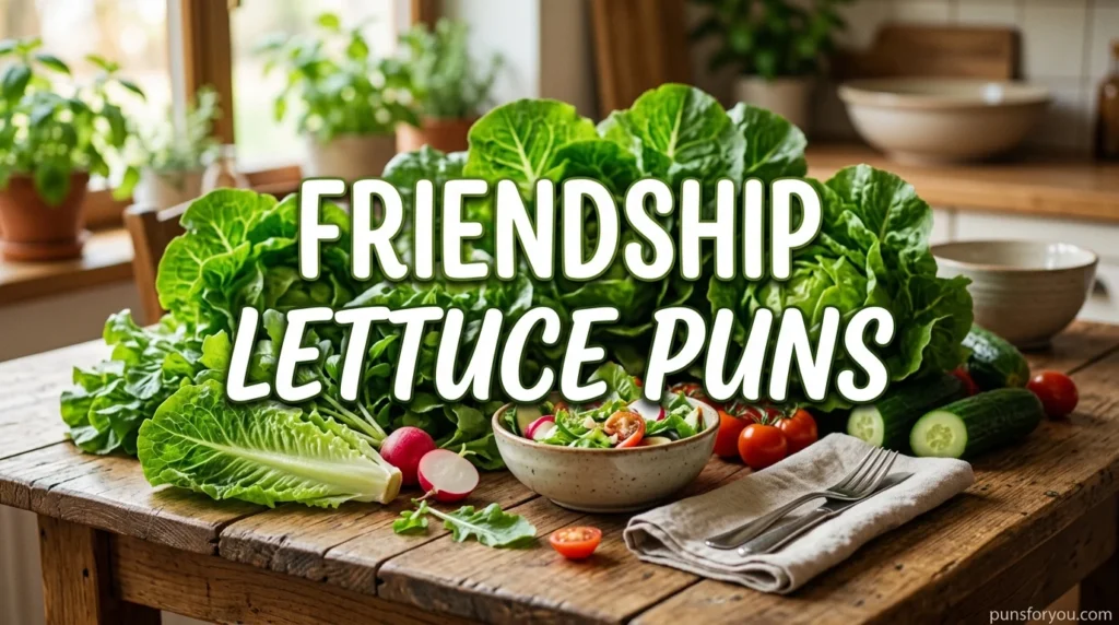 Friendship Lettuce Puns
