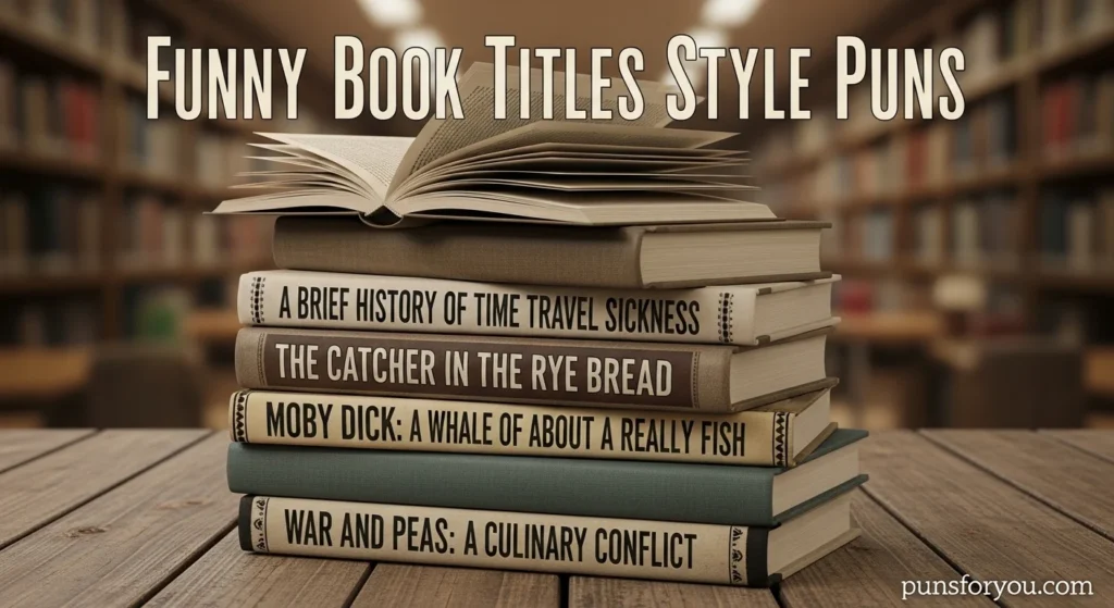 Funny Book Titles Style Puns