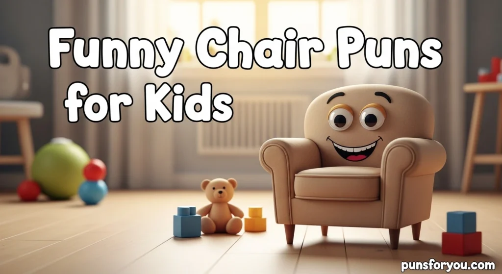 Funny Chair Puns for Kids
