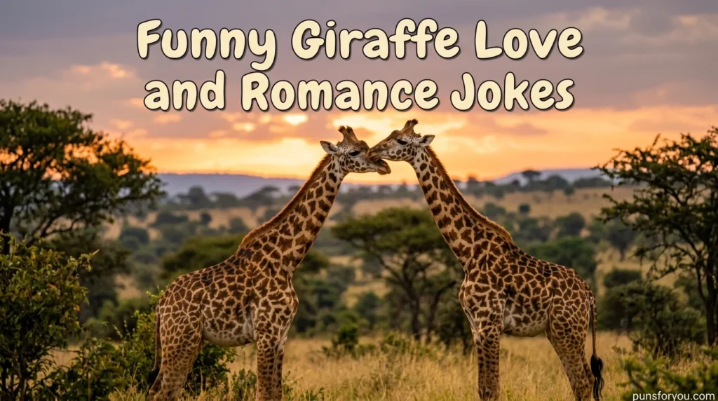 Funny Giraffe Love and Romance Jokes