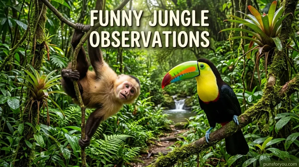Funny Jungle Observations