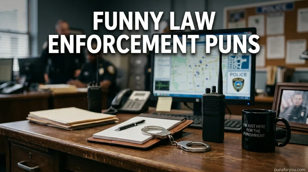 Funny Law Enforcement Puns