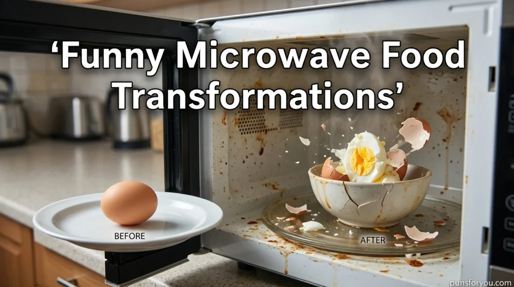 Funny Microwave Food Transformations