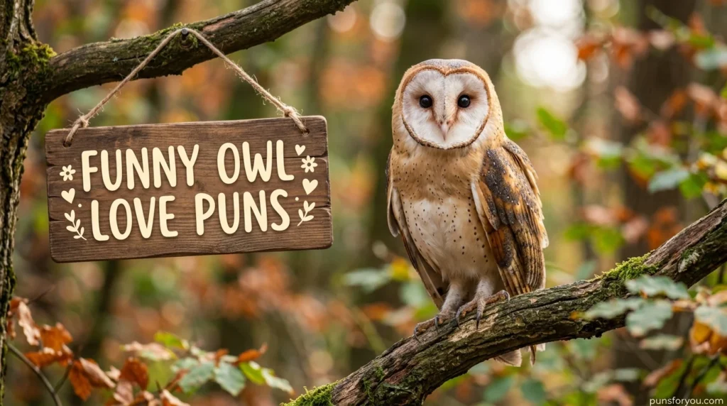 Funny Owl Love Puns