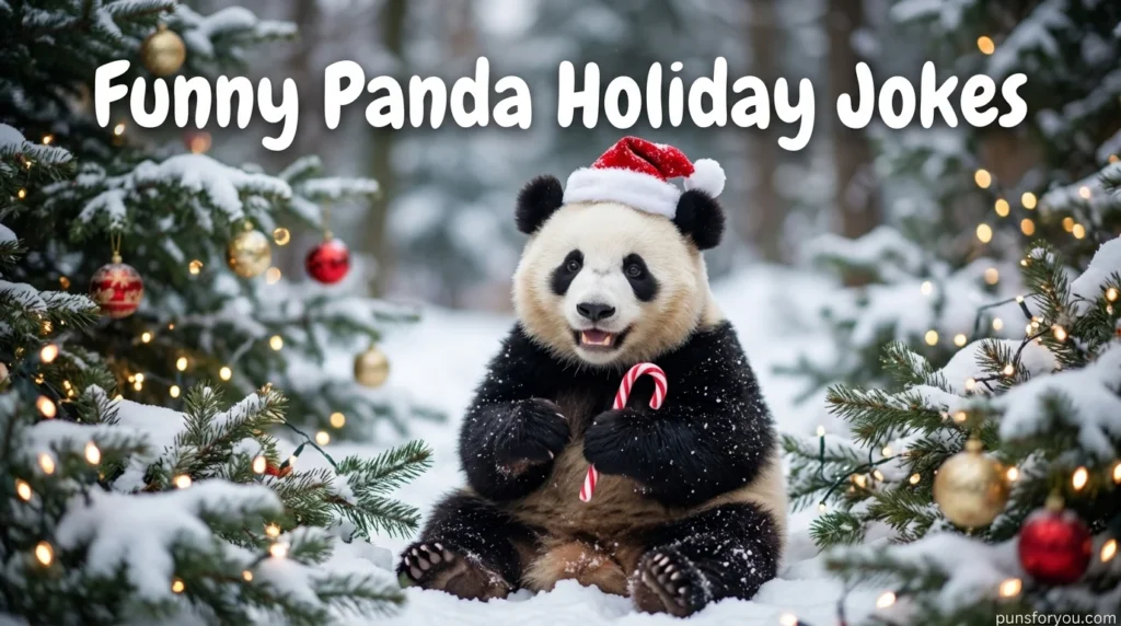 Funny Panda Holiday Jokes