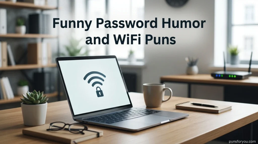 Funny Password Humor and WiFi Puns