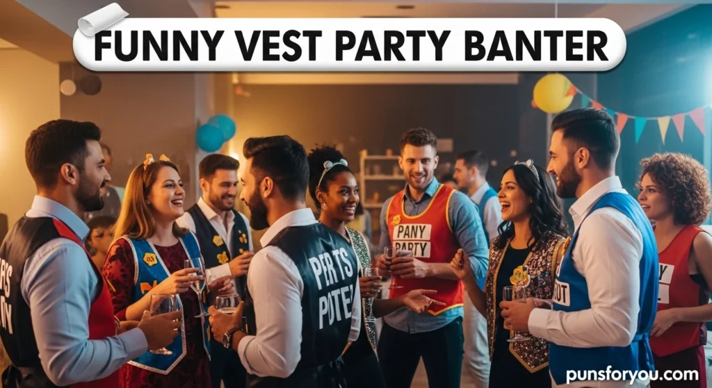 Funny Vest Party Banter