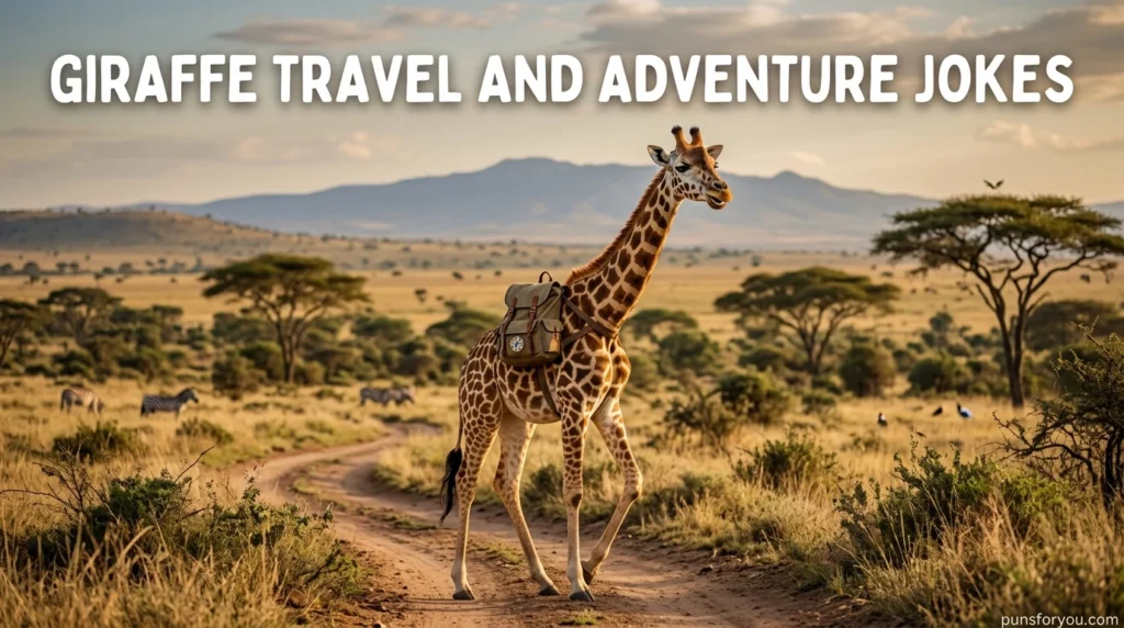 Giraffe Travel and Adventure Jokes