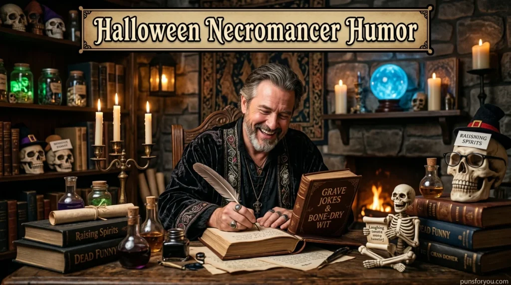 Halloween Necromancer Humor