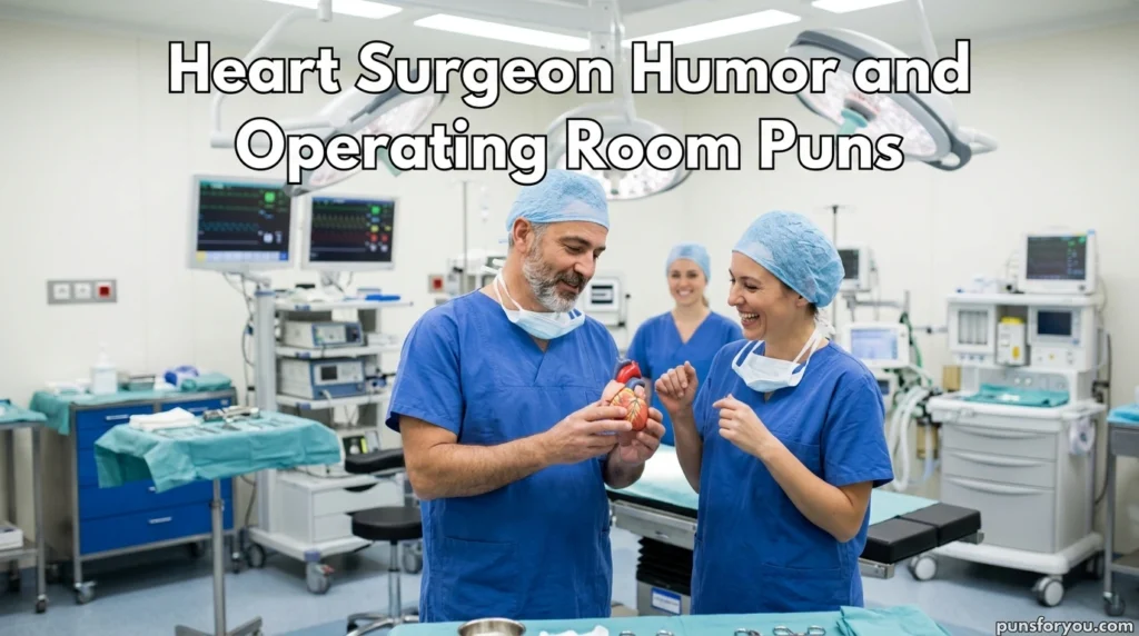 Heart Surgeon Humor and Operating Room Puns