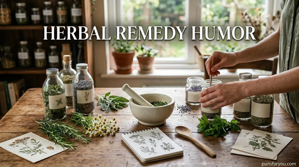 Herbal Remedy Humor