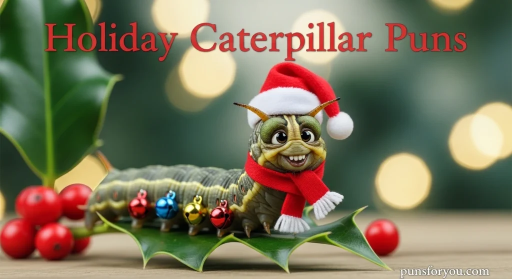 Holiday Caterpillar Puns