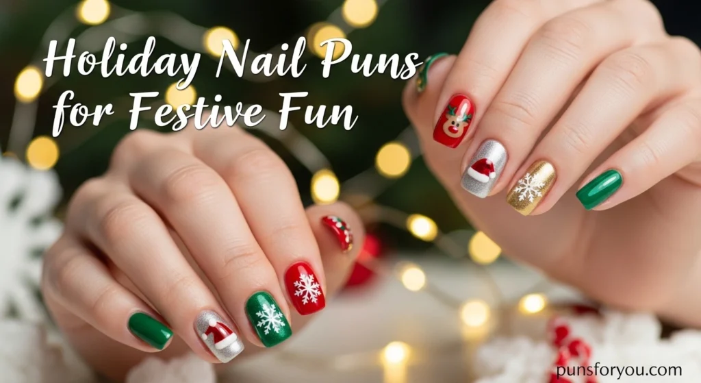 Holiday Nail Puns for Festive Fun
