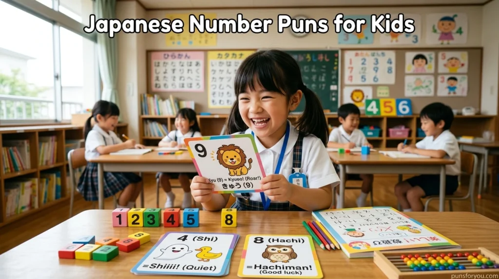 Japanese Number Puns for Kids