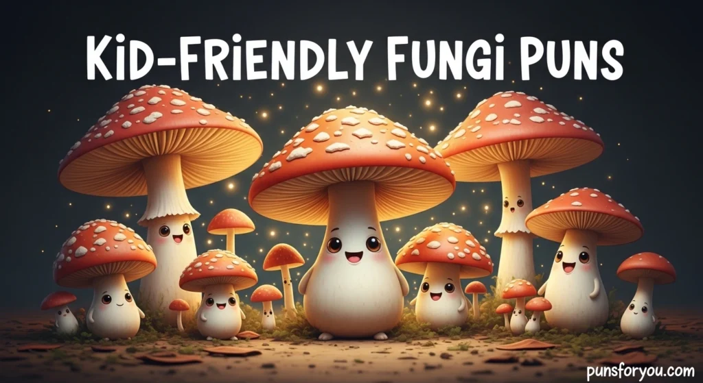 Kid-Friendly Fungi Puns