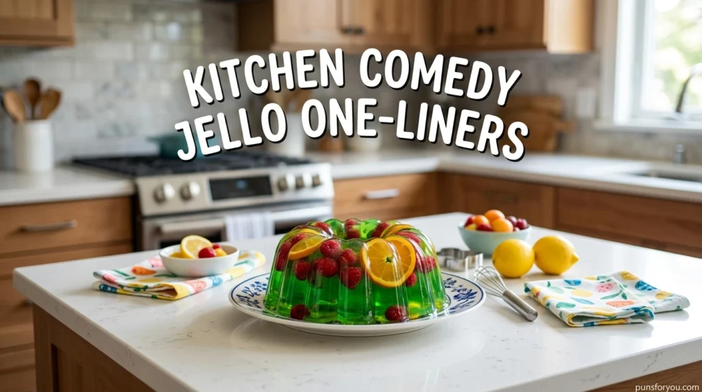 Kitchen Comedy Jello One-Liners