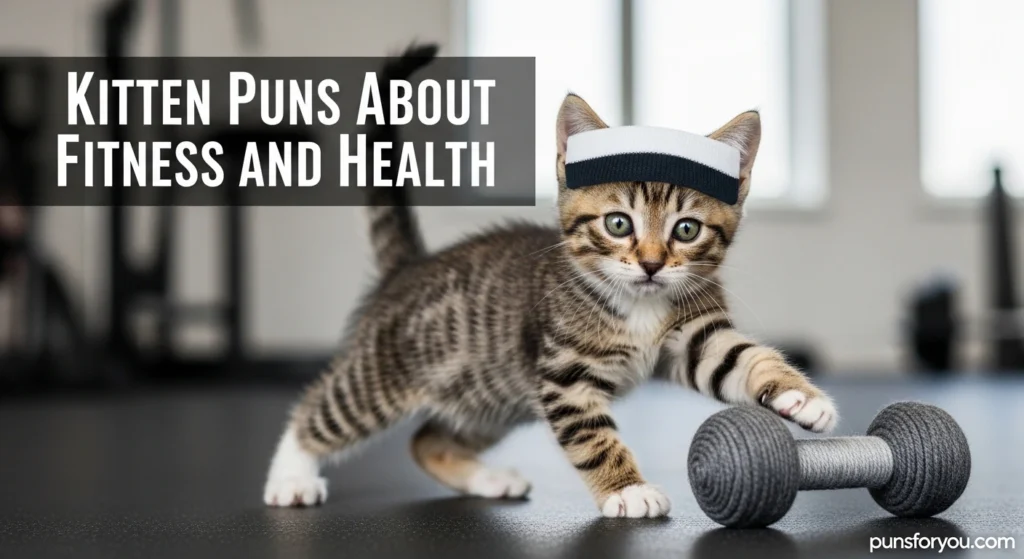 Kitten Puns About Fitness and Health