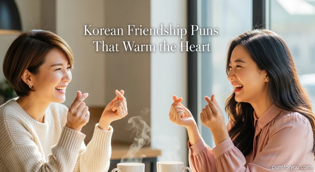 Korean Friendship Puns That Warm the Heart